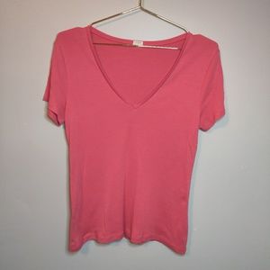 J. Crew V - neck casual t-shirt